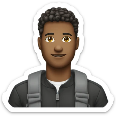 male influencer app for profile links sticker