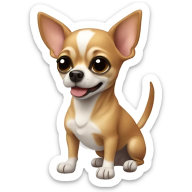 Chihuahua named pinto hehe sticker