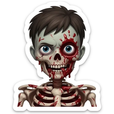 Zombie  bloody sticker