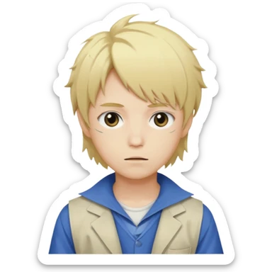 chishiya shuntaro from alice in borderland  sticker