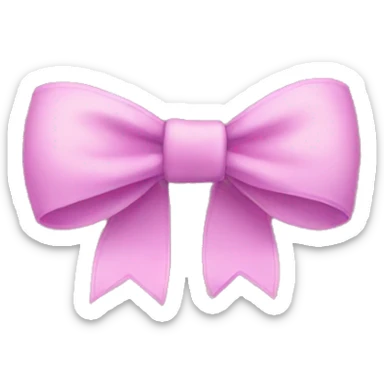 Cute bows emoji sticker