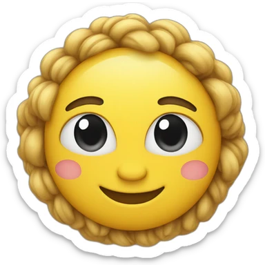 stronger together smiley sticker