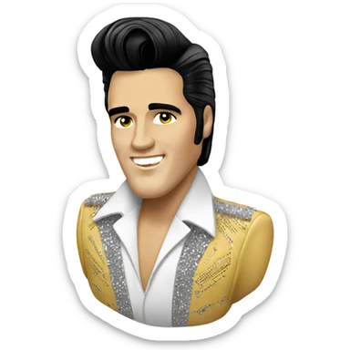 Elvis presley  sticker
