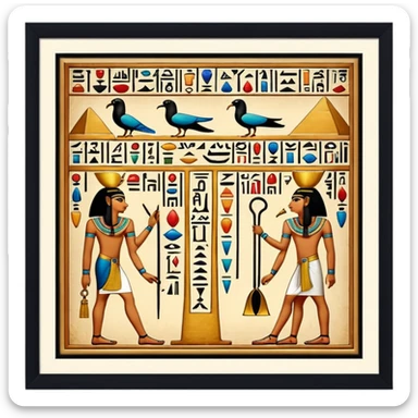 egypt wall art sticker