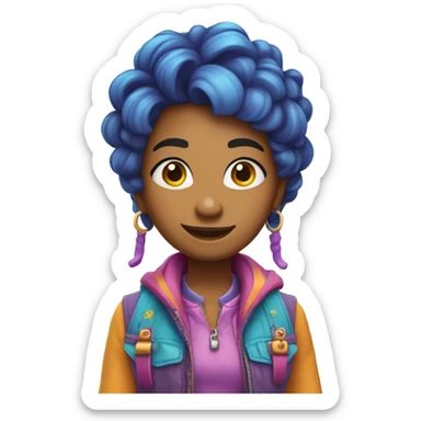 Vee from dandy’s world sticker