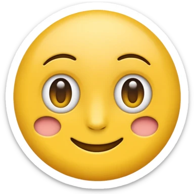 emoji de "meh" sticker