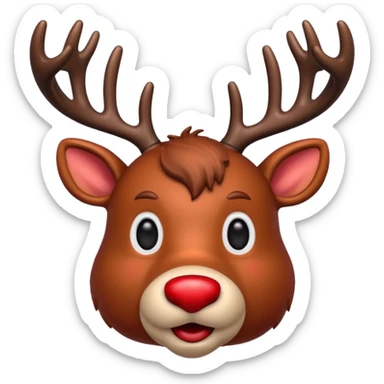 Rudolph The Red Nosed Reindeer sticker