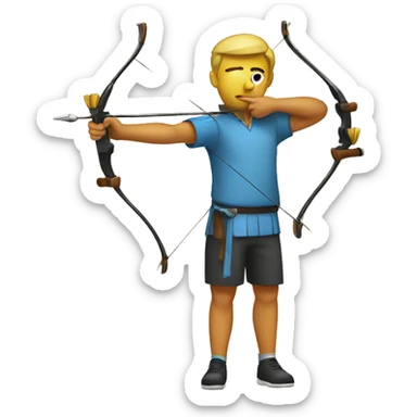 ARCHERY sticker