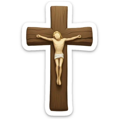 Cross sticker