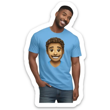 pal blue t-shirt sticker