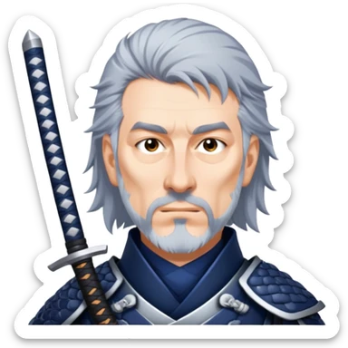 Warrior Samurai sticker