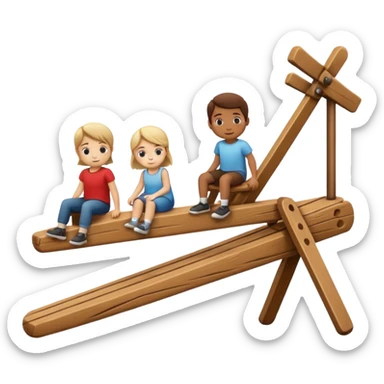  Seesaw sticker