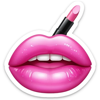 lipgloss sticker