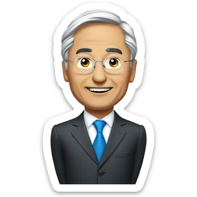 tokayev kazakhstan president sticker