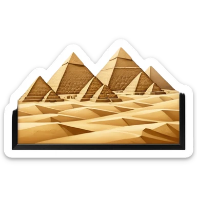 pyramids of giza sticker