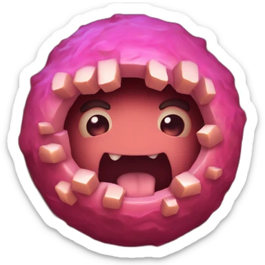 Piglin enter the nether portal sticker