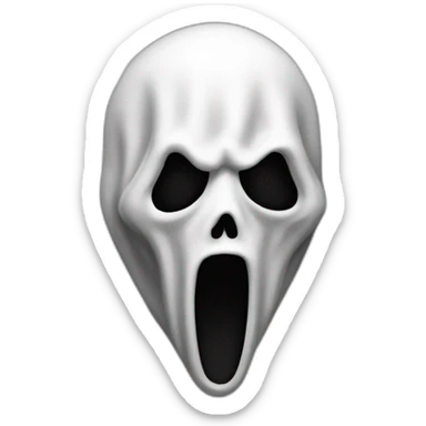 ghostface-masc Scream sticker