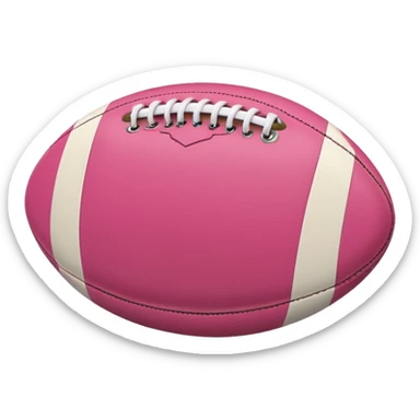 Rugby Fashion sport formpink without man sticker