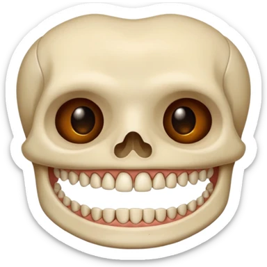 A jaw. Just a jaw, like the body part.  sticker