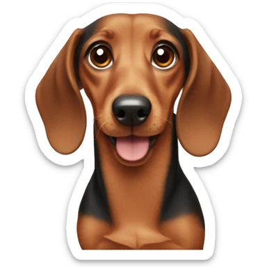dachshund  sticker