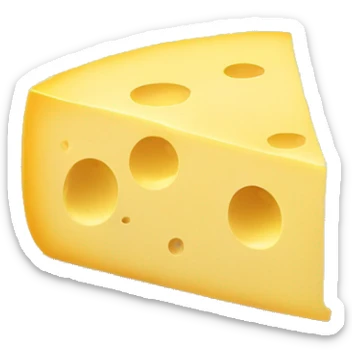 sliced gouda cheese sticker