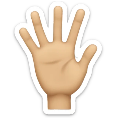 Could you please generate an emoji of a hand pointing towards me as if it's directly pointing at me sticker