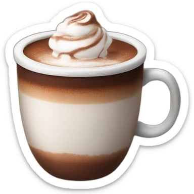 hot chocolate sticker