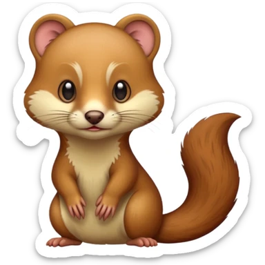 Weasel sticker