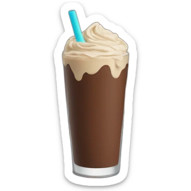 chocolate shake sticker