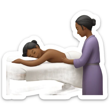 massage sticker