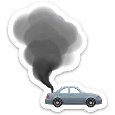 car pollution sticker