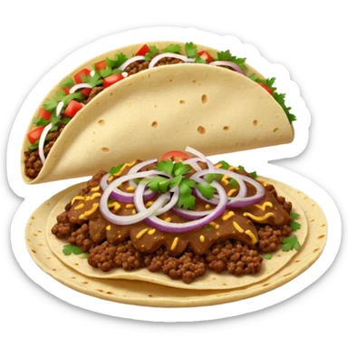 mexican tacos sticker