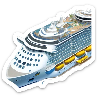 Royal Caribbean Oasis of the Seas Ship sticker