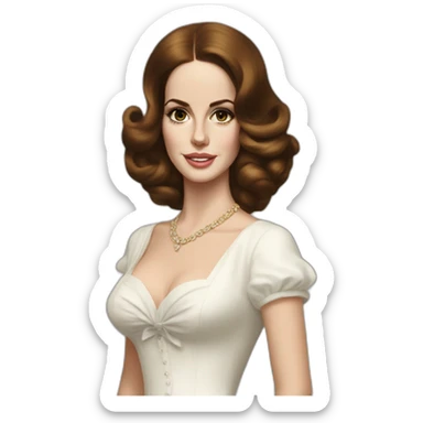 Jewish lana del rey sticker