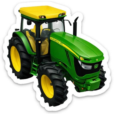 john deere tractor sticker