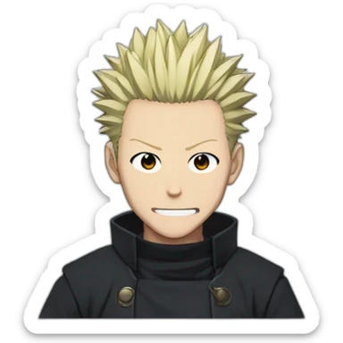 Sukuna jujutsu kaisen sticker
