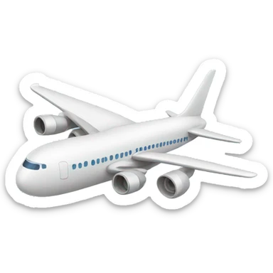 Airplane sticker