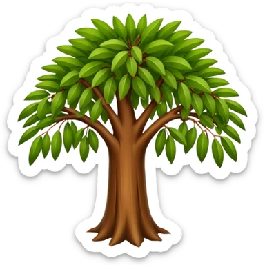 Dates tree sticker