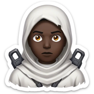 Ghost (the warzone character) sticker
