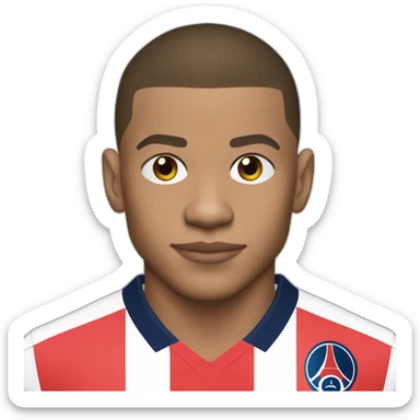 Kylian mbappe paris saint germain sticker