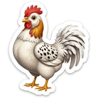 Chicken sticker