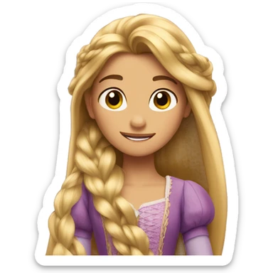 Rapunzel sticker