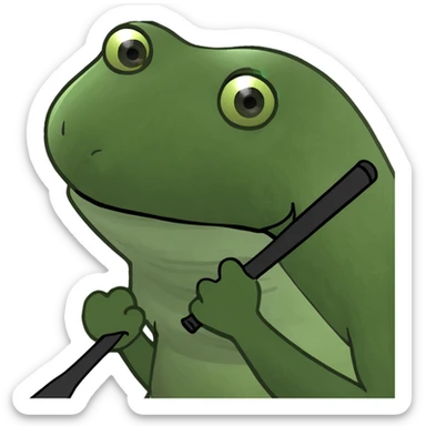 baseball bat sticker