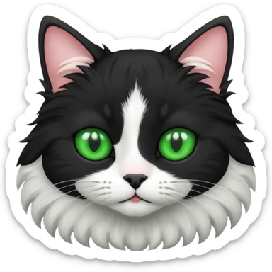 Pet Black&White style sticker