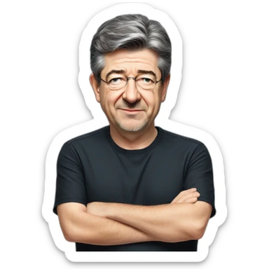 Jean Luc Melenchon sticker