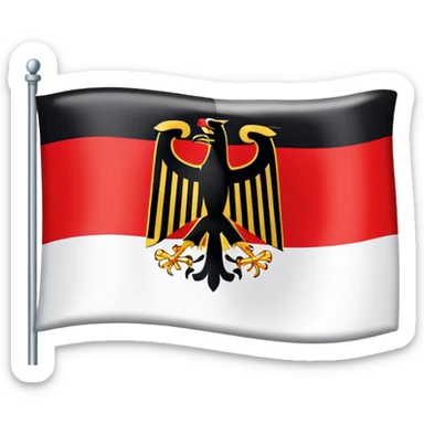 German Empire Flag sticker