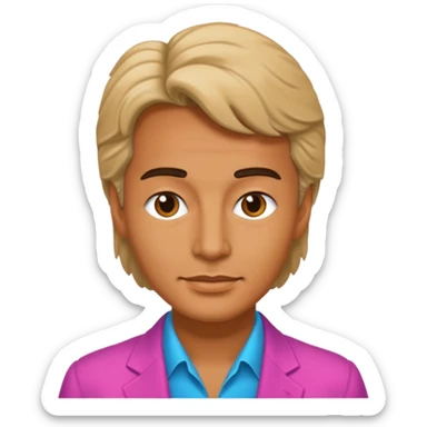 80'S CELEBRITY sticker