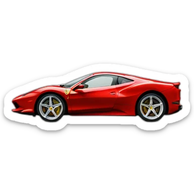 Le logo Ferrari sticker
