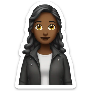 Girl in New York  sticker