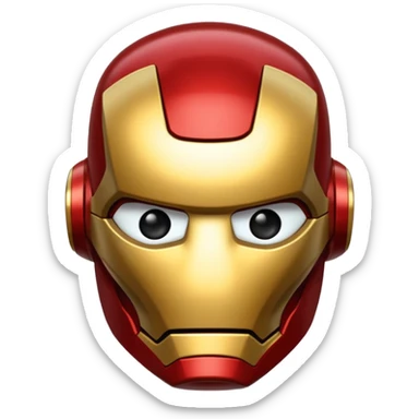 create an ironman emoji sticker